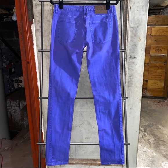 Etro Royal Cobalt Blue Straight Leg Jeans